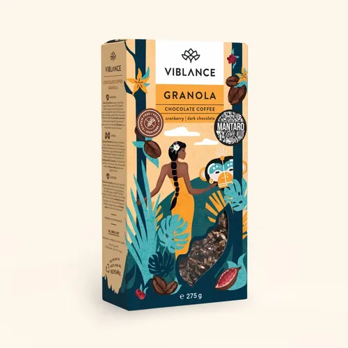 Granola cu Cafea si Ciocolată | Viblance