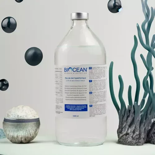Plasma Marină Hypertonică - Energie, Hidratare și Nutriție Celulară, 1000 ml | Biocean