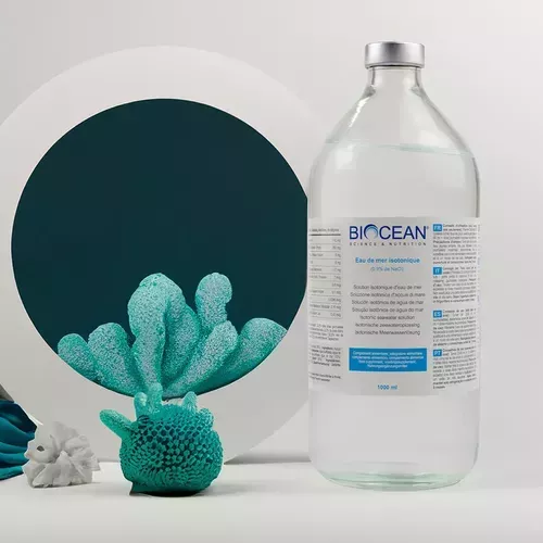 Plasma Marină Izotonică -  Energie, Hidratare și Nutriție Celulară, 1000 ml | Biocean