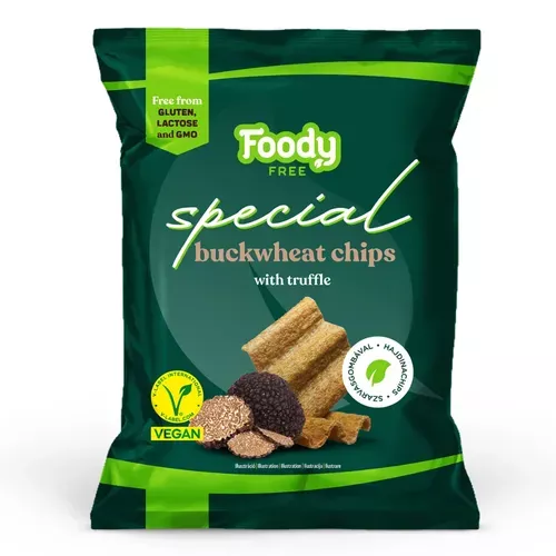 Chipsuri de Hrișcă cu Trufe, 45g | Foody Free Special