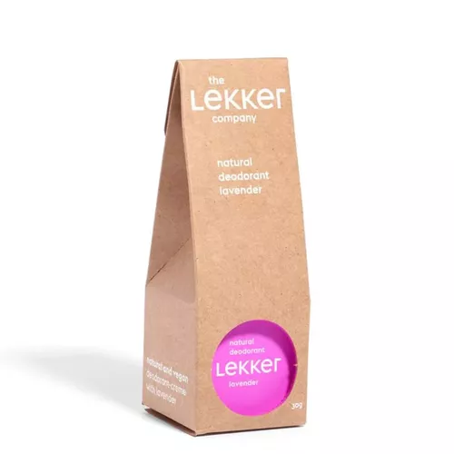 Deodorant Natural Cremă cu Lavandă, 30g | The Lekker Company