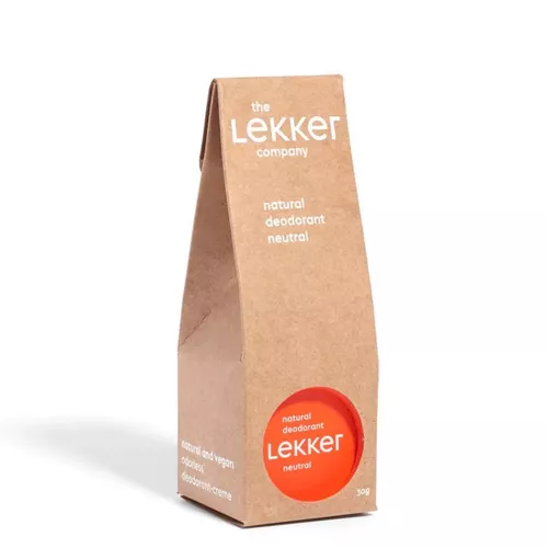 Deodorant Natural Cremă Neutru, 30g | The Lekker Company