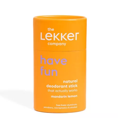 Deodorant Natural Stick Have Fun cu Mandarine și Lămâie, 40g | The Lekker Company