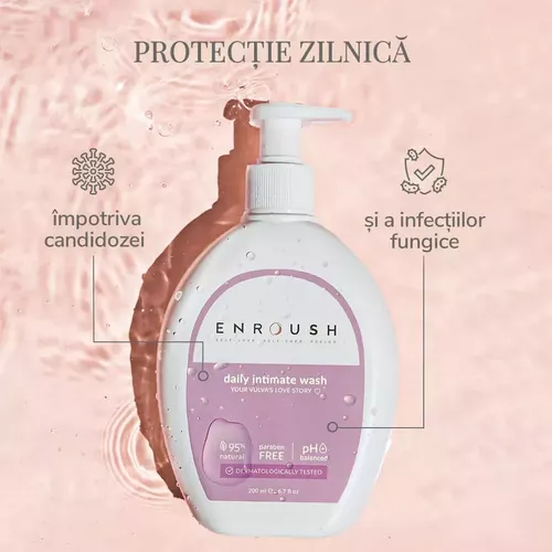 Gel intim natural, 200ml | Enroush