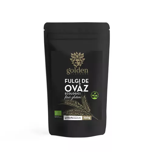 Fulgi de ovăz ecologici fără gluten | Golden Flavours