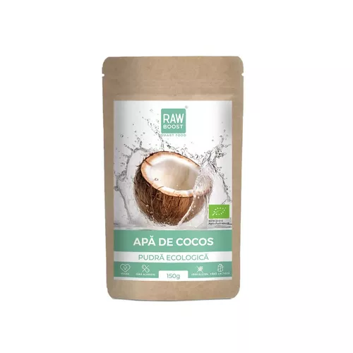 Apă de cocos Pudră Ecologică - Rehidratare naturală