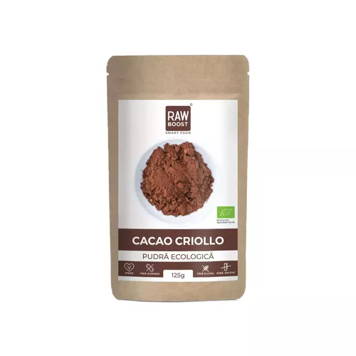 Cacao Criollo pudră ECO | Rawboost