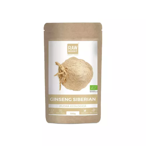 Ginseng Siberian pudră ECO 100g | Rawboost