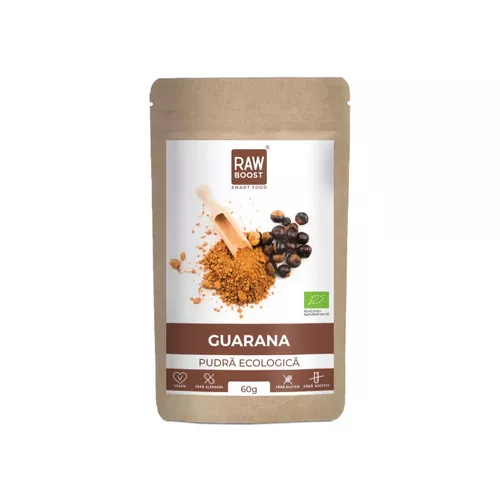 Guarana pudră ECO 60g | Rawboost