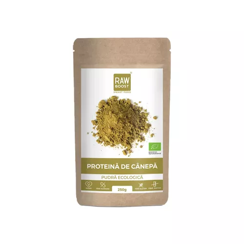 Proteină de cânepă ECO, 250g | Rawboost