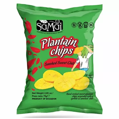 Chipsuri de banane (Plantain) cu gust de 