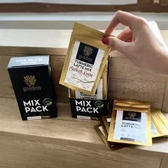 Turmeric Latte Mix Pack 12x10g | Golden Flavours