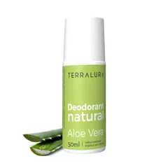 Deodorant Roll-on Natural Aloe Vera, 50ml | Terralura