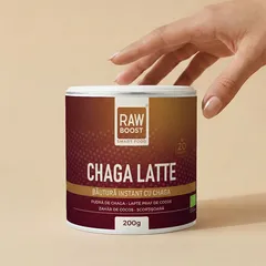 Chaga Latte - băutură instant ECO, 200g | Rawboost 