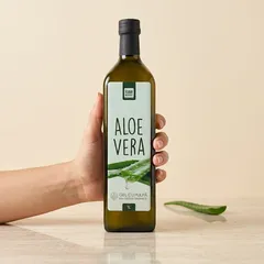 Aloe Vera - gel cu pulpă 1L | Rawboost