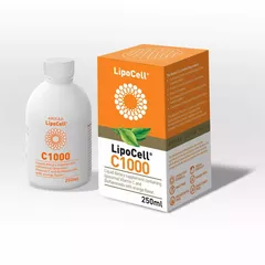 LipoCell C1000, Vitamina C lipozomală cu aromă de portocale, 250ml | Hymato