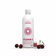 LipoCell Vitamina C lipozomală cu aromă de vișine, 500ml | Hymato