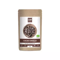 Cacao Criollo boabe ECO 250g | Rawboost