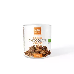 Chipsuri de Cocos Coco Chocolate ecologice, 300g | Rawboost