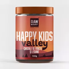 Happy Kids Valley, cristale de fructe și legume | Rawboost